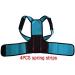 DFHBFG Back Posture Corrector - Elastic Clavicle Support & Spine Alignment Brace - Small (Blue) for Improved Posture & Comfort - Buy Online on GoSupps.com