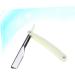 Minkissy Men's Bart Razor Classic Ustura Hairdresser Razor with Replacement Blades | Premium Metal Hair Styler | 1 Pcs White - Buy Online on GoSupps.com