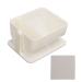 Milltrip Powder Puff Rack Wall Makeup Sponge Holder Rotatable Bottom Drain Holes Design Self Adhesive Powder Puff Rack for Bathroom Bedroom