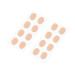 Faruta 10 pair of soft foam nose pads self-adhesive non-slip nose pads for glasses sunglasses glasses (skin color 1.0 mm) (color: skin color size: 1.0 mm)