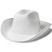Cowboy Cowgirl Hat Glitter Western Hat Wide Brim Costume Hats Bling Sun Hat Cowboy for Women Men Beach Party White