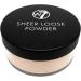 W7 Sheer Loose Face Powder - Ultra-Fine Setting Powder For Long-Lasting Makeup (Biscuit)