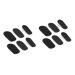 Hemoton 6 Pairs Heel High Elasticity Internal Heightening Height Increase Insole Height Lift Insoles Man Heighten Insole pu Insole Shoe Cushions for Men Insole pad Invisible