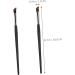 Beavorty Eye Makeup 2pcs Eyebrow Brush Angled Eyebrow Brush Flat Eyeliner Brush Angled Eyeliner Brush Eye Liner Brush - Buy Online on GoSupps.com
