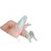 Temperament nail art new pure hand-painted nail art summer Joker extended detachable finished product armor.(XS)