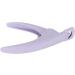 Nail Tip Clipper Acrylic Nail Clipper Ergonomic DIY for Novice for Nail Salon (Purple) - Buy Online on GoSupps.com