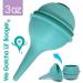 BoogieBulb Baby Nasal Aspirator - BPA & Latex Free - 3 oz Green Bulb Syringe for Toddlers & Adults - Cleanable & Reusable - Buy Online on GoSupps.com