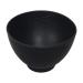 ForPro Silicone Mixing Bowl, Black, Flexible, Odorless, for Mixing Facials, Massage, Body & Other Products, 8 oz 8 oz.