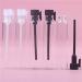 NLLEZ Mini Glass Sample Bottles - 50PCS 1ml & 2ml with Black Plastic Stopper for Perfume Oil - Clear Liquid Container | International Shipping - Buy Online on GoSupps.com