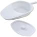Bed Pan with Lid Heavy Duty Urinal Bedpan Suit for Elderly and Bed-Bound Adults at Home or Nursing Care Use - Buy Online on GoSupps.com