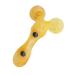Ipetboom 1pc Bead Roller Massage Face Massager Magnetic Bead Roller Facial Roller Facial Massager Face Roller Skin Care Massage Tool Roller Massager Household Scroll Wheel Massage Stick Pp 18*11*7cm Yellow