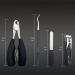 RIYAN Nail Clipper Set Cuticle Dirt Remover Paronychia Toe Nail Correction Nippers Cutter File Stick Manicure Pedicure Tools - Buy Online on GoSupps.com
