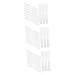FRCOLOR 30 Pcs Tool Stick Face Tools for Skincare Facial Spoon Cosmetic Mixer Tool Face Mask Mixing Tools Cosmetic Spatulas Barber Skin Care White re-usable