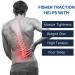 Fisher Traction Back Pain & Sciatica Relief Device | Lumbar Traction for Pinched Nerves & Disc Bulges | Mobile Spine Decompression | Under 230 lbs - Buy Online on GoSupps.com