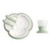 BabyBj rn Baby Feeding Set 4 pcs Powder green