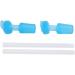 CamelBak Eddy Kids Bottle Accessory Kit - 2 Bite Valves, 2 Straws, Ice Blue - Buy Online on GoSupps.com