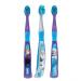 Oral-B Disney Frozen Kids Toothbrush 3+ Years Old Extra Soft Bundle Characters Elsa Ann & Olaf - Pack of 3