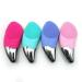 Megafive - Silicone Facial Cleansing Brush and Device Waterproof Rechargeable Electronic USB (Blue)
