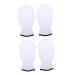 minkissy 4 Pairs Maintenance Care Gloves Hand Kit Paraffin Mittens Spa Paraffin Wax Gloves Wax Mitts for Hand Mittens for Women Spa Hand Cover Miss Polyester White Cotton Gloves Exfoliating