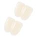 Rabbit Buck Teeth 2pcs decor bunny figurine halloween bunny rabbit buck prop Rabbit Tooth rabbit teeth apparel Teeth Bulk