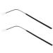 Lurrose 1 pair of glasses accessories glasses -replacement arms replacement of the glasses bracket Earrings for glasses for glasses.