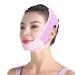 V-face facial mask bandage tightens double chin pulls out The magic lines improves sleep and improves face droop breathable and thin face mask 077 Pink Purple