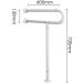 -Handrails Disabled Grab Rails Barrier-Free Handle Toilet Handrail Stainless Steel Non-Slip Safety Grab Bar Bathroom Handrails Toilet Armrests for Toilet and Bathroom/Yellow - Buy Online on GoSupps.com