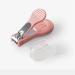 Manicure Combination 3-Piece Nail Clippers Nail Clippers Dead Skin Pick Nail File Nail Suit Pink - Buy Online on GoSupps.com