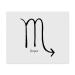 2 x Microfiber Cleaning Cloths "Zodiac Sign Scorpio" (LC00024973)