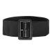 GRACE KARIN Women's Stretchy Belt 1950s 3 Inch Wide Elastic Belts Black Large