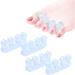 ZaxSota Toe Separator, Toe Nail Separator, Toe Separators Pedicure, Toe Separators use for Separation of toenails, Nails as Well as Polishing of Nail Polish. White