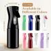 Beauvia Ultra-Fine Continuous Spray Bottle 6.8oz/200ml (Black) - Ideal for Hairstyling, Skincare, Plants, Cleaning & More - Buy Online on GoSupps.com