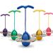 BoterLun Pogo Jumper with Handle | Pogo Ball Stick & Air Pump | Trick Balance Board for Kids 6+ and Adults | Purple - Buy Online on GoSupps.com
