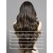 One Piece Wire In Hair Extensions - No Clip No Glue - Invisible Extension Straight Hairpiece String Heat-Resistant For Women Ladies 20" Inch/50CM Dark Red  - Buy Online on GoSupps.com