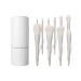 Durratou 10 Eyeshadow Brush Portable Dumb Gray Makeup Artist Professional Makeup Brush Set