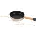 Yardenfun Camping Portable Pan Pans Stainless Steel Cookware Griddle Flat Skillet Non Stick Cooking Utensils Egg Pan Stainless Steel Pan Stainless Steel Pot Lightweight Wood - Buy Online on GoSupps.com