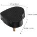 CALLARON High Heel Tips Replacement | 5 Pairs Heart Shaped Shoe Caps - Durable Protectors for Heels - Black - Buy Online on GoSupps.com