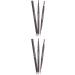 NOLITOY 2pcs 2 1 Eyebrow Pen Brow Brush Eyebrow Pencils Double Head Makeup Tools To Rotate - Buy Online on GoSupps.com