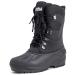 POLAR Mens Snow Hiking Mucker Duck Grafters Waterproof Saftey Thermal Boots 10 Black