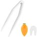 Hip Hop Teeth Single Removable Mouth Teeth Halloween Dentures Ornaments Accessories Teeth (Orange) - Buy Online on GoSupps.com