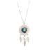 ORFOFE Jewelry Necklaces Silver Necklace Dream Catcher Necklace Dreamcatcher Sagittarius The Time
