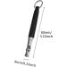 Dog Whistle for Recall Adjustable Frequency Silent Dog Whistle Pet Training Whistle with Lanyard Distance Dog Whistle to Stop Barking(Black Silver size:3.15x0.31inch) 3.15x0.31inch Black Silver - Buy Online on GoSupps.com