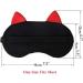 2 Pack Fox Sleep Mask Eye Blindfold Cover Cute Fun Kids Women Men Red and Dark Purple 7.3 x 4.5 Inch 0.9 ounces 1.0 Count - Buy Online on GoSupps.com