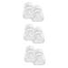 VILLCASE 6 Pcs Vegetable Shaping Mold Cucumber Shaping Molds Adorable Buddha Mold Multitools Small Watermelon Transparentx3pcs 10x7cmx3pcs