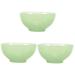 Ultechnovo soap 3st bowl care needs men's razor cream terrarium terrarium Razor cup for men shaving equipment multi -purpose container soap bubbles shave man glass ball greenx3stk 11.50x11.50cmx3pcs