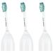 Philips Sonicare Genuine E-Series Replacement Toothbrush Heads, 3 Brush Heads, White, HX7023/30