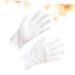 COOLHIYA 12 Pairs Cotton Protective Gloves lab Gloves Hand Muffs Cosmetic moisturizing Gloves Industrial Gloves Coin Jewelry Gloves Inspection Gloves White Cotton Gloves Protection Work M:22X9cm White - Buy Online on GoSupps.com