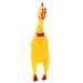 UEETEK Shrilling Chicken Toy Glabrious Press Screaming Chicken Dog Toy for Fun 34 * 7.5cm (L * W)