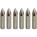 JJZS 12 Pack 100 Grain Glue-On Field Points for Target Aluminum and Wood Arrows - Buy Online on GoSupps.com
