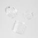 60pcs Transparent Acrylic Cosmetic Containers - 10ml Screw Lid Cans for Lip Balm & Nail Products - Tianzd - Buy Online on GoSupps.com
